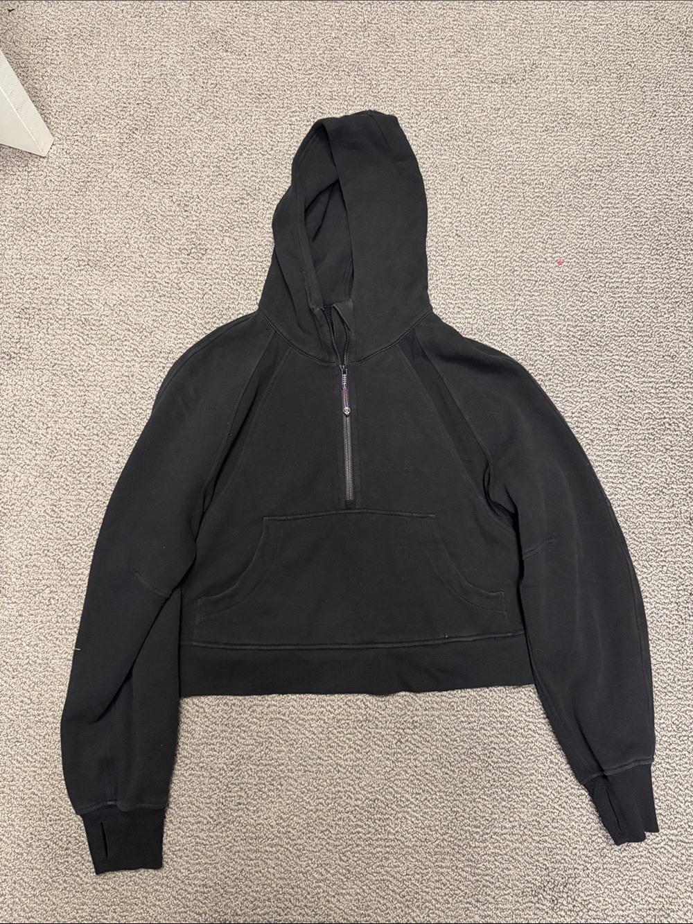 Black lululemon Half-Zip Hoodie for Women